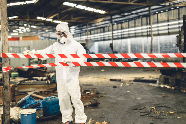 Professional Biohazard technician working in Kellnersville, WI